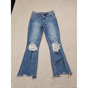 Loveret By Vervet Jeans Womens 27 US 5 Distressed High Rise